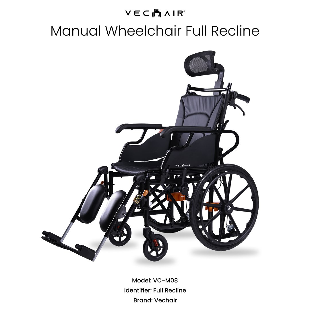 Manual Wheelchair Full Recline Vechair®
