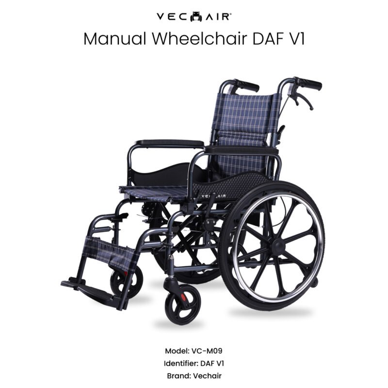 Manual Wheelchair 12KG DAF Vechair®