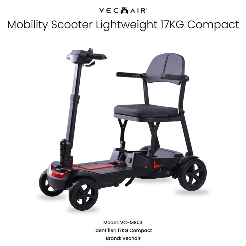 Mobility Scooter Lightweight 17KG Compact Vechair®