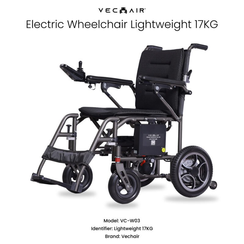 Electric Wheelchair Lightweight 17KG Vechair®