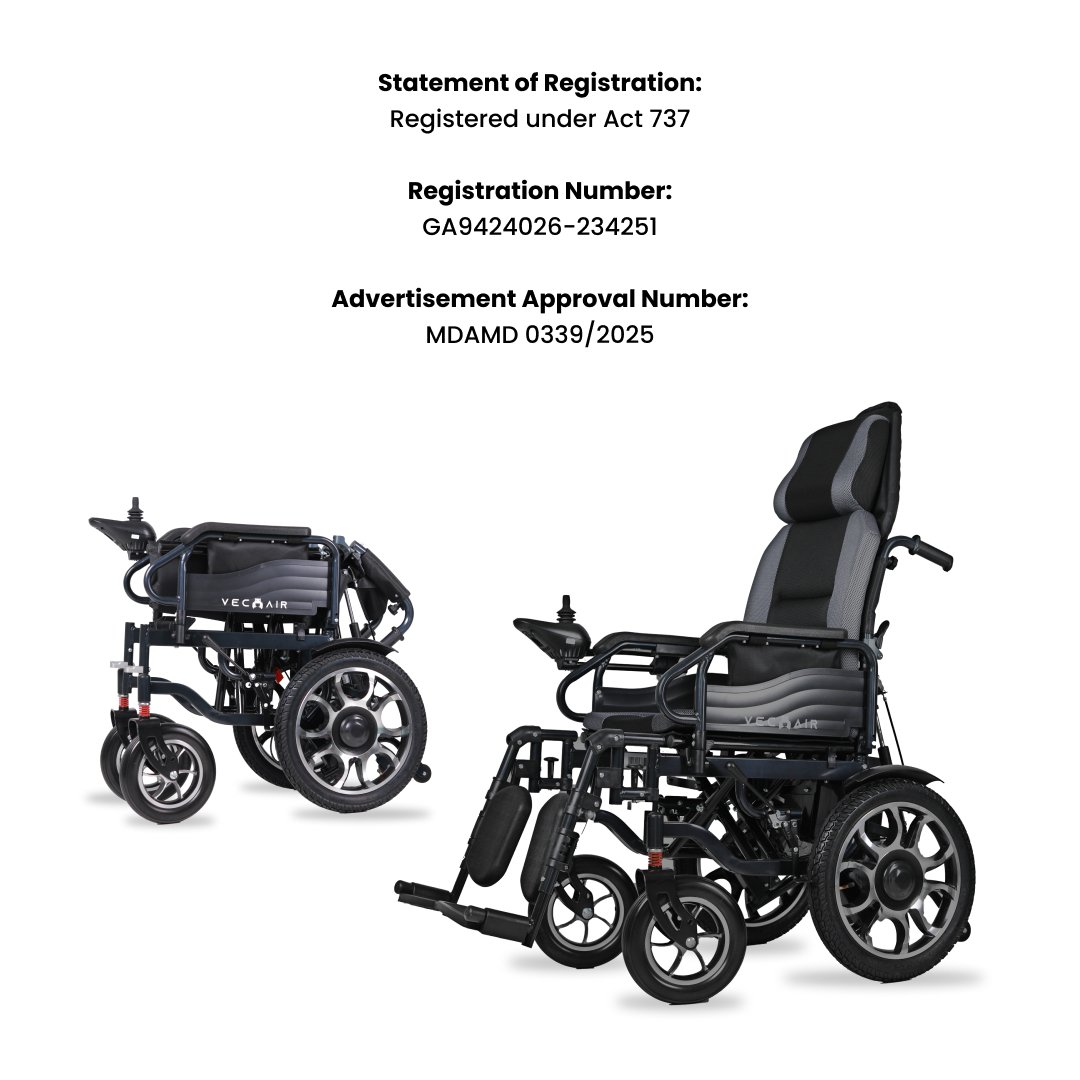 Electric Wheelchair Smart Recline Vechair® - Image 10
