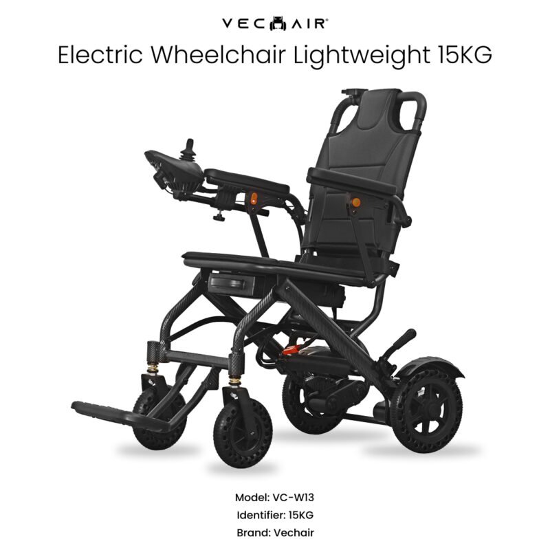 Electric Wheelchair Lightweight 15KG Vechair®