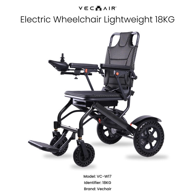 Electric Wheelchair Lightweight 18KG Vechair®