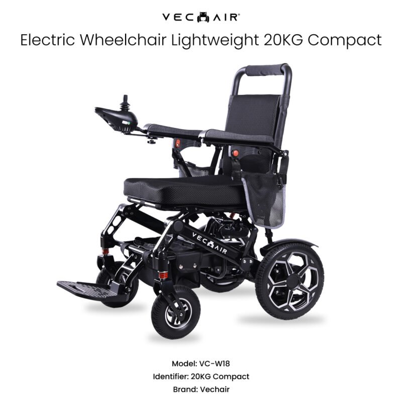 Electric Wheelchair Lightweight 20KG Compact Vechair®
