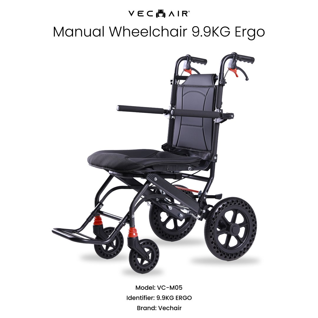 Manual Wheelchair 9.9KG Ergo Vechair®