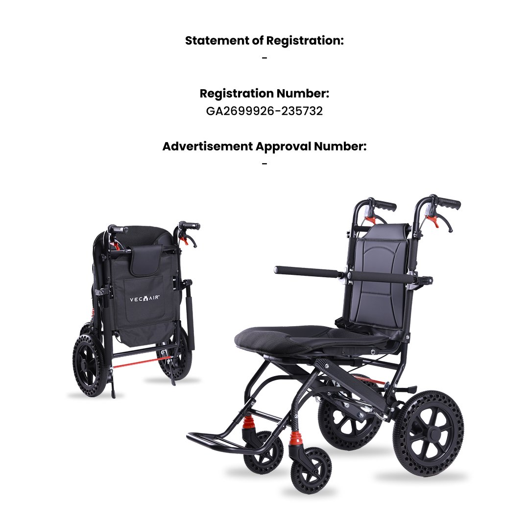 Manual Wheelchair 9.9KG Ergo Vechair® - Image 8