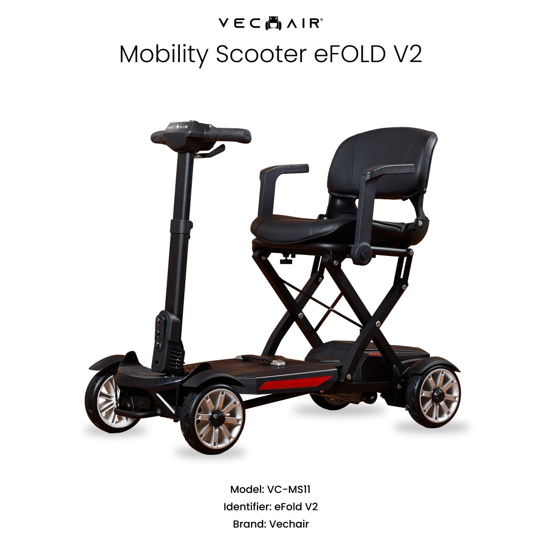 Mobility Scooter eFOLD V2 Vechair®