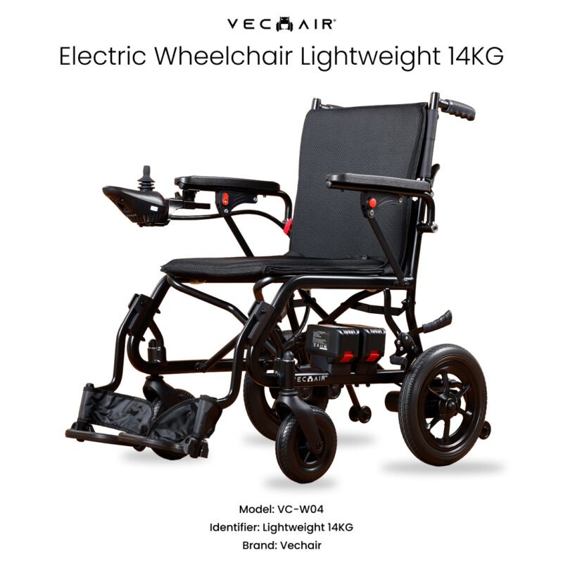 Electric Wheelchair Lightweight 14KG Vechair®