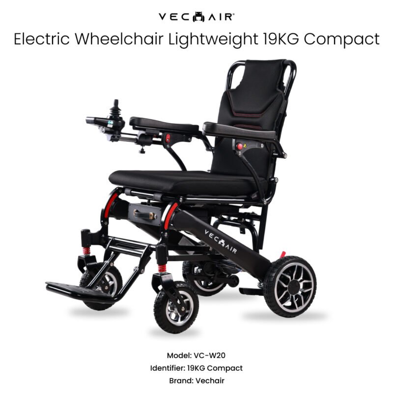 Electric Wheelchair Lightweight 19KG Compact Vechair®