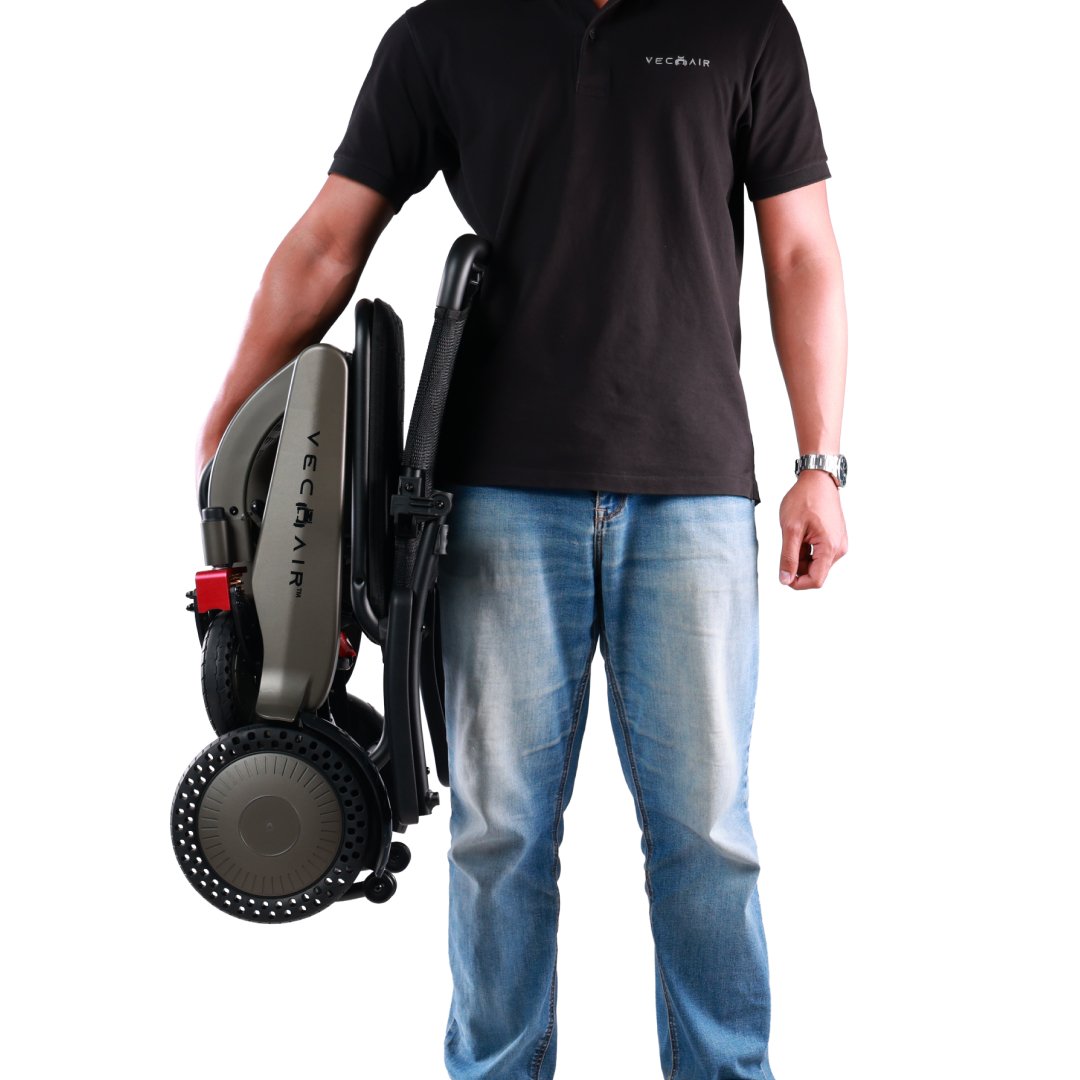 Electric Wheelchair Lightweight 16KG Vechair® - Image 9