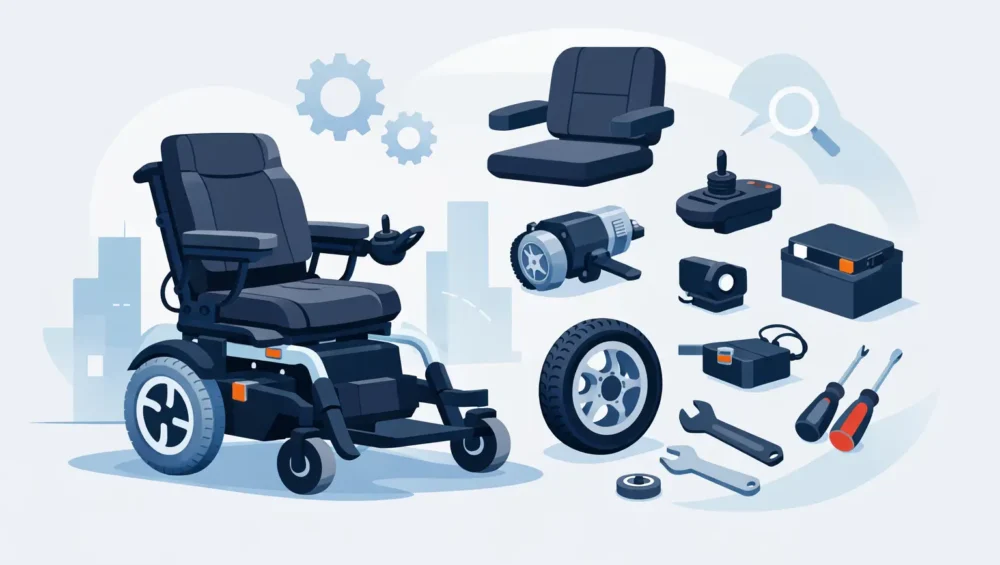 Alat Ganti Kerusi Roda Elektrik: What to Check